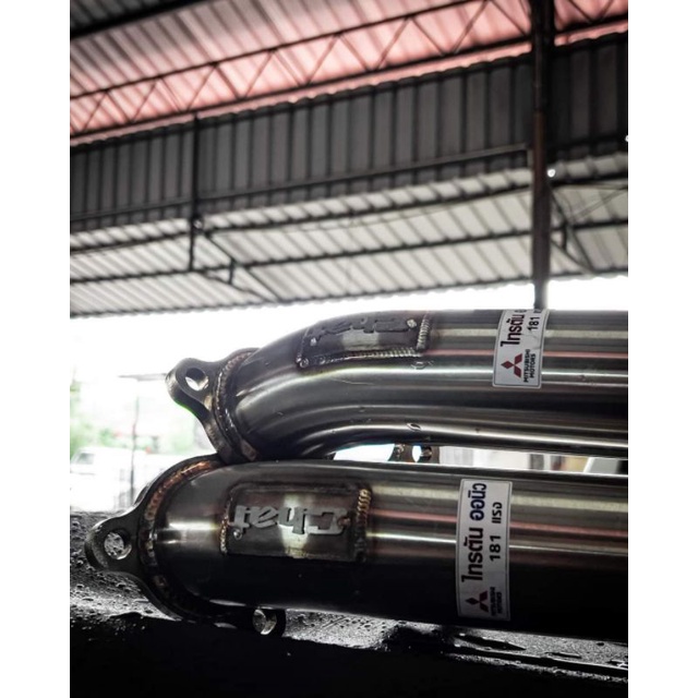 CHAT Turbo Ultra Flow Downpipes สําหรับ Mitsubishi Triton Mivec (2.4)