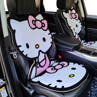 Spot # 🔥🚕hello kitty car cushion plush universal cushion เบาะรถการ์ตูนน่ารัก