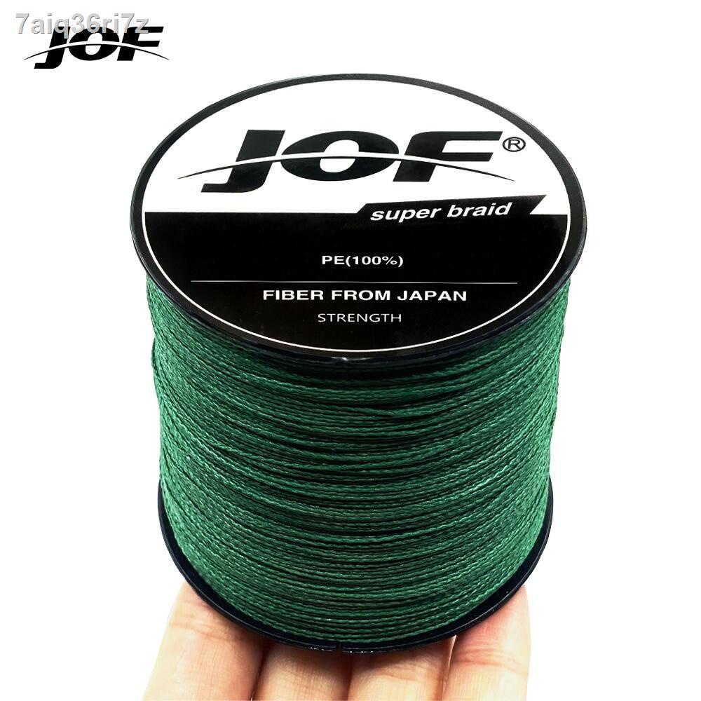 JOF 8 Strand Japan Daiwa Super Strong PE Braided Fishing Line Multifilament Braid Thread 20LB 30LB 4