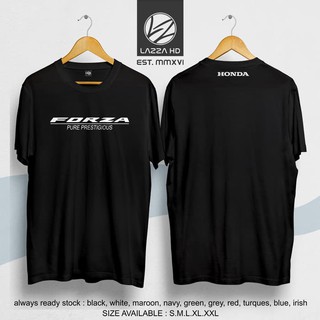 เสื้อยืด พิมพ์ลาย Honda FORZA