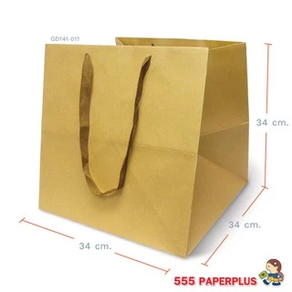 555paperplus ถุงหิ้วคราฟท์ ถุงของขวัญ (รหัสGD141) เลือกแบบได้ที่ตัวเลือกสินค้าค่ะ