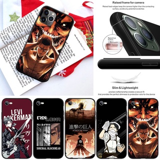 เคสโทรศัพท์มือถือ ลาย Attack on Titan Eren Ackerman สําหรับ iPhone 13 12 Pro Max Mini XS Max X IJ21