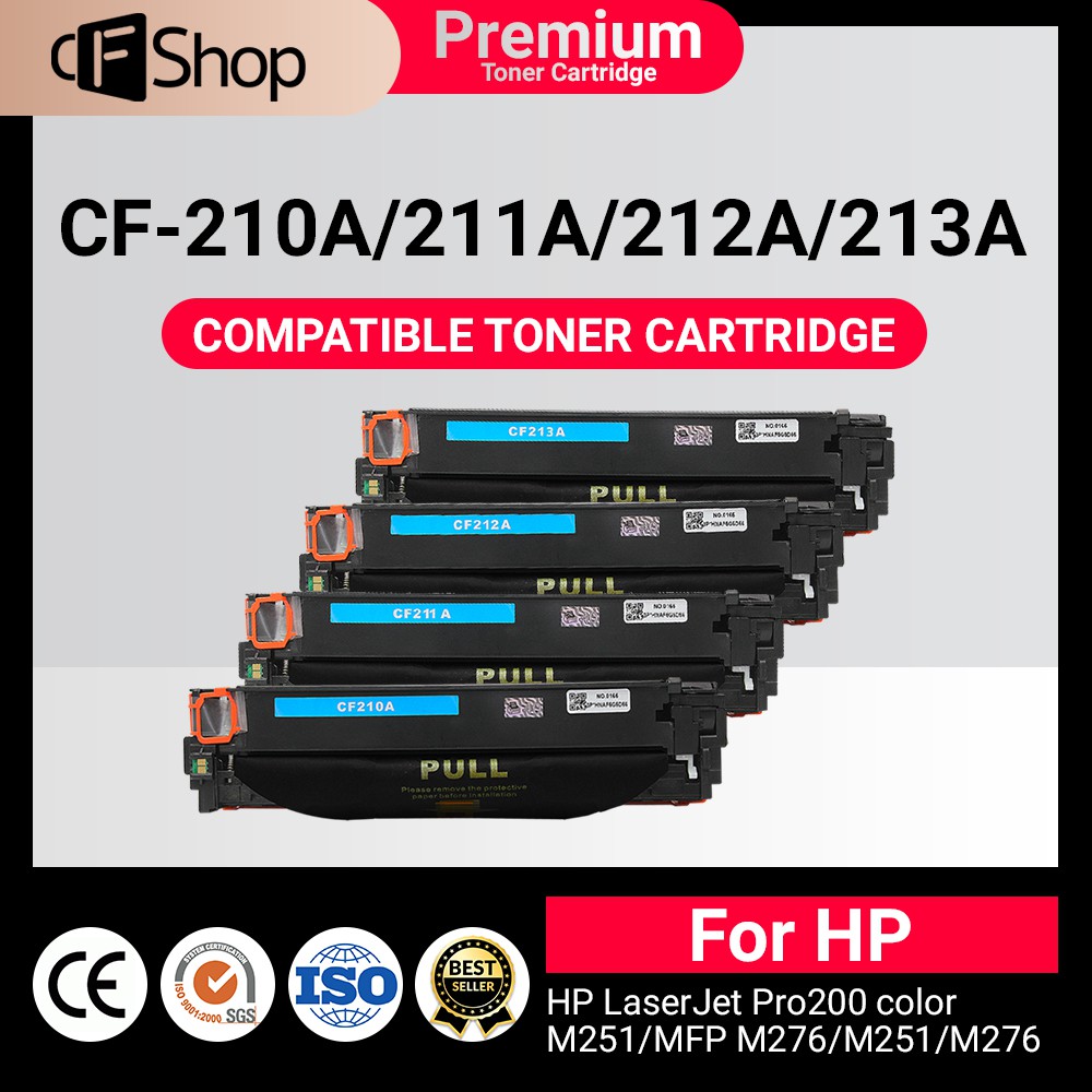 CFSUPPY หมึกเทียบเท่า CF210A/CF211A/CF212A/CF213A/131A/HP 131A  For HP LaserJet M251/M276