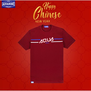 เสื้อยืด AQUANINE - Work&amp;Play Red