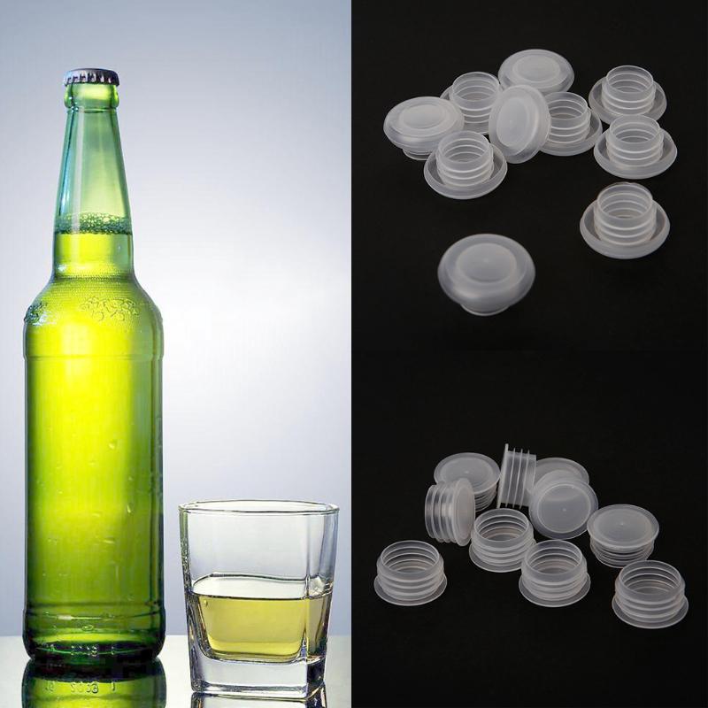 10PCS Home Brew Beer Stoppers plastic Plug Kitchen Bar Tool Saver Sealer