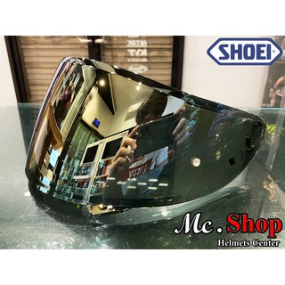 SHIELD SHOEI Z7 AND X-SPIRIT III AND X-14 IRUMINUM GOLD แบบไม่มีหมุดของแท้