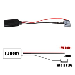 ตัวรับสัญญาณ AUX บลูทูธ 4.0 สำหรับรถยนต์ Honda 2006-2013