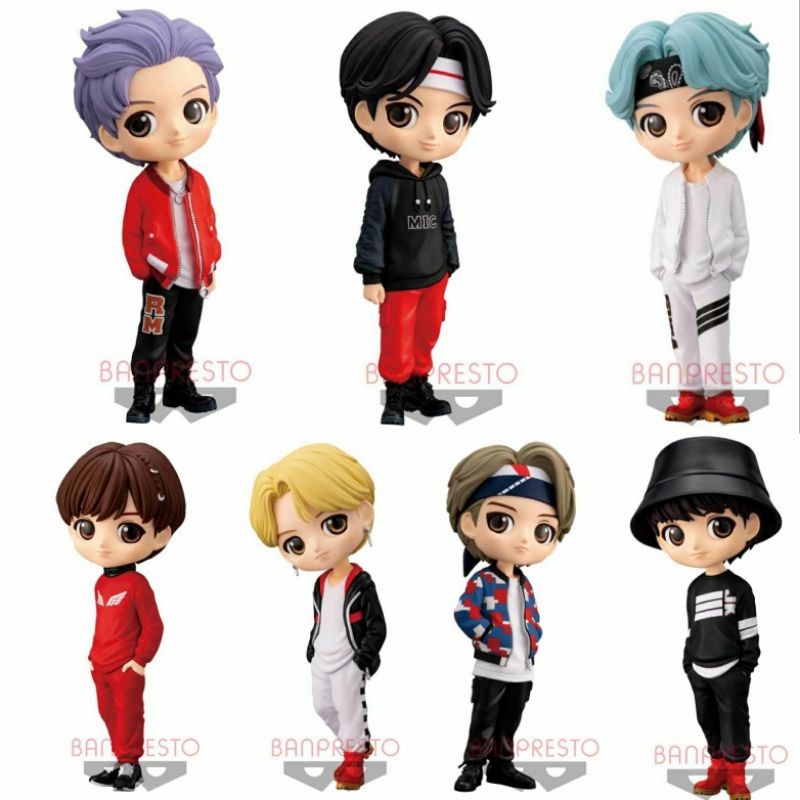 [พร้อมส่ง] ฟิกเกอร์ BTS Tiny Tan Q posket Figure Type B (แบบสีสด) บัง