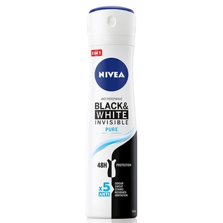 Free Delivery Nivea Deo Spary Women Black &amp; White 150ml. Cash on delivery