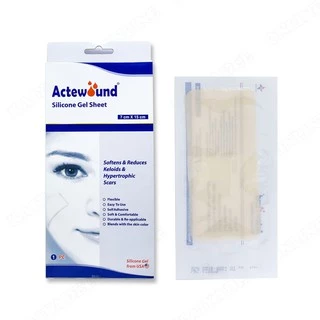 Actewound Silicone Gel Si Silicone Gel / Gel Sheet / Actewound Clear แอ็คติวูนแผ่นแปะซิลิโคน #L1