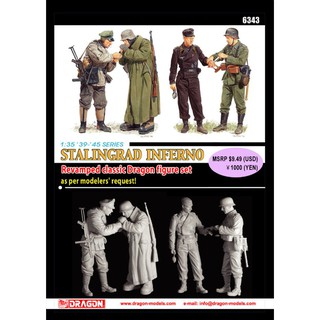 โมเดลประกอบ Dragon Models 1/35 DRA6343 STALINGRAD INFERNO