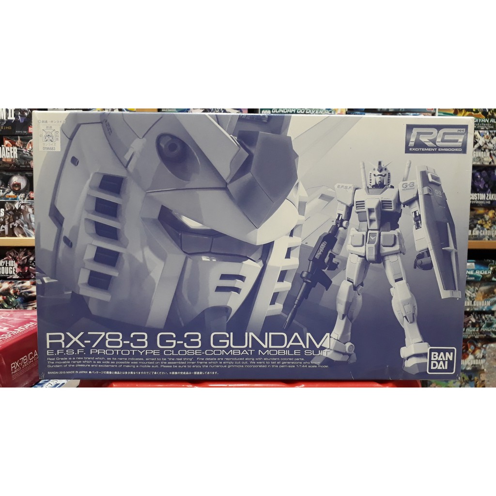 P-Bandai Limited : RG 1/144 RX-78-3 Gundam G-3 Real Grade (Gundam Model Kits)