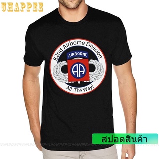 GILDAN ลดราคา เสื้อยืดลําลอง แขนสั้น คอกลม พิมพ์ลาย 82Nd Airborne All The Ways Big 80S สําหรับผู้ชาย