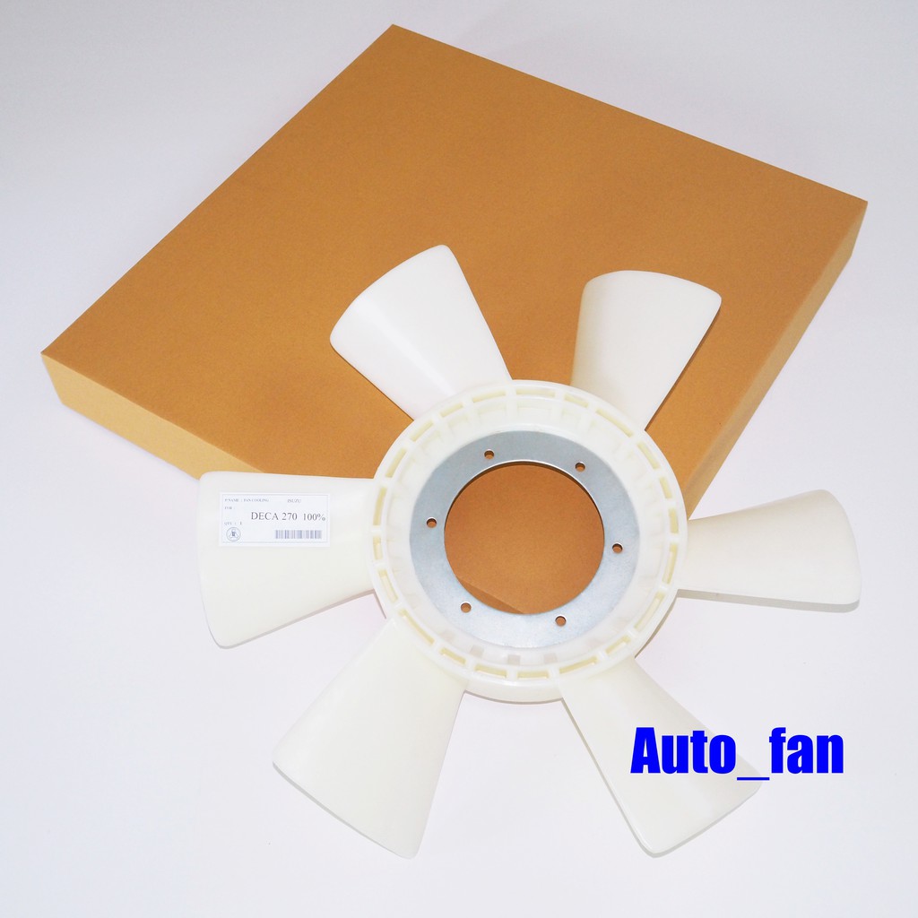ใบพัดลมหม้อน้ำอีซูซุ เดก้า270, เอฟเอ็กแซด ISUZU DECA270, FXZ23, 6SD1/6SA1-TC รหัส 1-13660-283-0/1