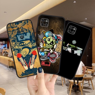 เคส Moto G 5G G9 G60 G100 G10 G30 G40 Fusion Play Plus Power Edge S เคสโทรศัพท์ เคสซิลิโคน กันกระแทก ฝาปิด นิ่ม Matte Black TPU Camera Protection การ์ตูน 71-5