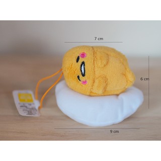 [ตุ๊กตาลิขสิทธิ์] ไข่ขี้เกียจ กุเดะทามะ gudetama ตุ๊กตาไข่ ตุ๊กตาพวงกุญแจ ขนาด 9 cm