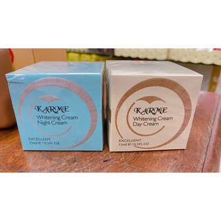 karme ครีมคาเม่ แท้100% ครีมกลางวัน + กลางคืน 15 กรัม karme Cream ปรับผิวหน้าขาว กระจ่างใส ไร้ริ้วรอย และจุดด่างดำ