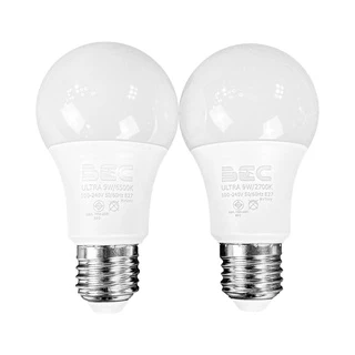 BEC หลอดประหยัดไฟ LED BULB 3W 5W 7W 9W 11W 13W 15W 18W 20W 25W ขั้ว E27 รุ่น ULTRA