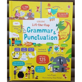 Grammar &amp; Punctuation Lift-the-flap  ของแท้นำเข้าจากประเทศอังกฤษ