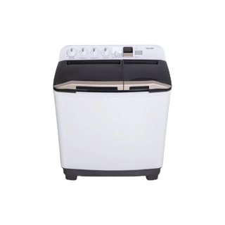 TOSHIBA เครื่องซักผ้า 2 ถัง ความจุ 11 กิโลกรัม รุ่น VH-H120WT (สีขาว)