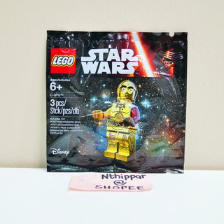 ++ ขาย Lego ซอง Polybag C-3PO Droid 5002948 Starwars ของใหม่ ของแท้ พร้อมส่ง Minifigure ++