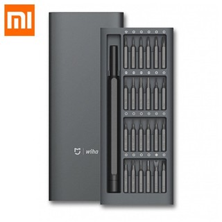 Xiaomi Mijia Wiha ชุดไขควงแม่เหล็ก Screwdriver 24in1 พร้อมกล่องเก็บ Precision Magnetic Bits Aluminium Alloy