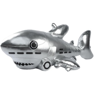 Hajime Sorayama Shark Large Plush Silver ของแท้ พร้อมส่ง! Rare!