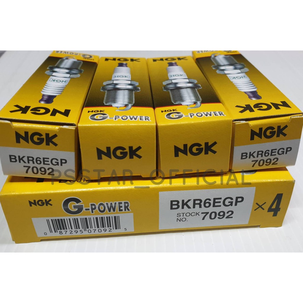 หัวเทียน แท้ !!! NGK BKR6EGP 7092 G-Power platinum