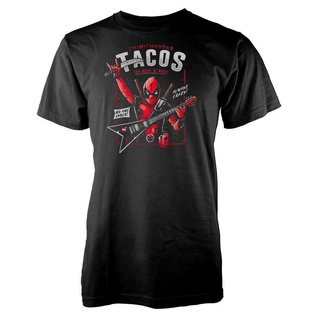 เสื้อยืด พิมพ์ลาย Dead Taco Rock And Roll Chimichangas Guitar Pool Superhero สไตล์ใหม่ 2022S-5XL