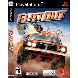 แผ่นเกมส์ FlatOut PS2 Playstation 2 คุณภาพสูง ราคาถูก