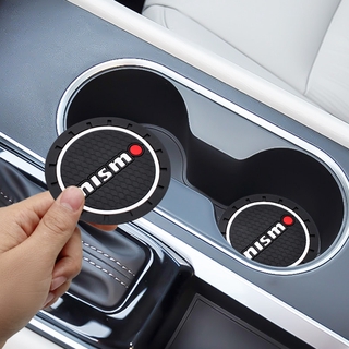 2 ชิ้น ที่รองแก้วรถ ที่รองยางนุ่ม แผ่นกันลื่น2X Rubber Car Anti Slip Mat Water Cup Bottle Holder Pads For Nissan Nismo Almera Livina Serena X-trail 2020 Accessories