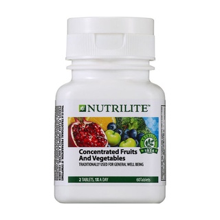 Nutrilite Concentrated Fruits And Vegetables นิวทริไลท์ ผักและผลไม้เข้มข้น - 60 เม็ด