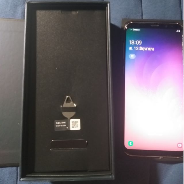 ขาย Samsung S8 plus สภาพดีมาก เคลมจอและแบตใหม่