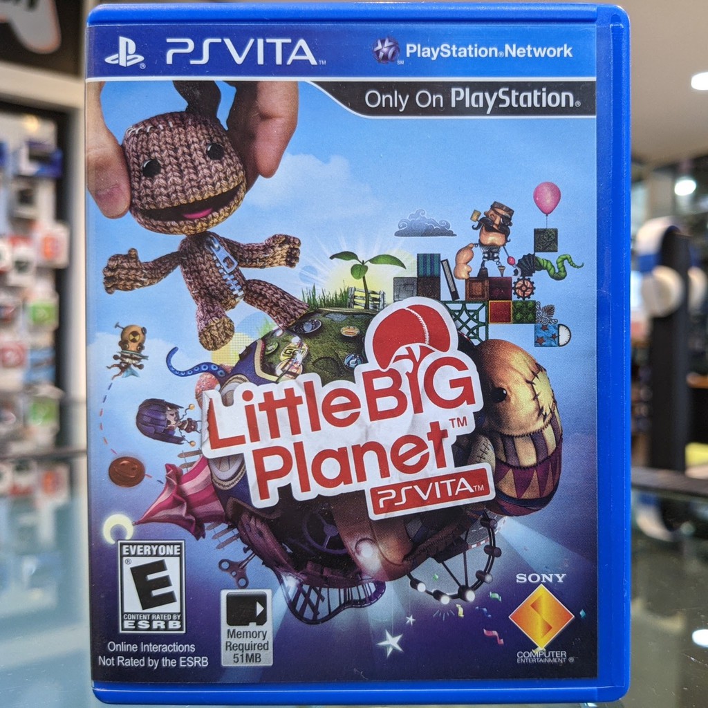 (ภาษาอังกฤษ) มือ2 PS Vita LittleBigPlanet แผ่นPSVITA เกมPSVITA มือสอง (Little Big Planet Sackboy)