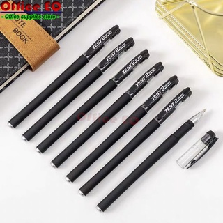 ปากกา ปากกาเจล ปากกาลูกลื่น ปากกาเจลสีดำ ปากกา TEST2 ปากกาลูกลื่น 0.5 ปากกาหมึกเจล เขียนลื่น หมึกไม่เลอะ พร้อมส่ง