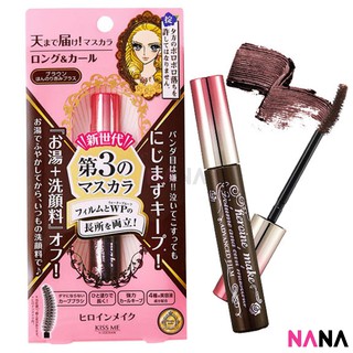 Kiss me Heroine Make Long &amp; Curl Mascara Advanced Film /6g - (Light Pink Package) มาสคาร่าเพิ่มความยาวและงอนให้ขนตา