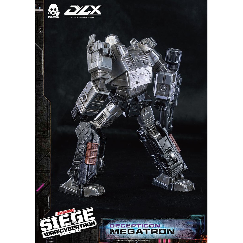 Threezero X Hasbro Transformers Dlx Collectible Series Megatron War For Cybertron Trilogy 1551