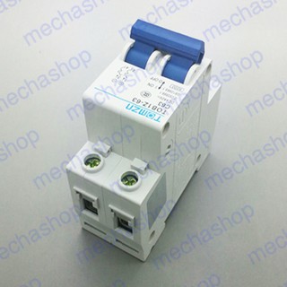 ดีซีเบรกเกอร์ เซอร์กิตเบรกเกอร์ อุปกรณ์ป้องกันไฟฟ้าTOMZN 2P 40A DC 440V DC Circuit breaker