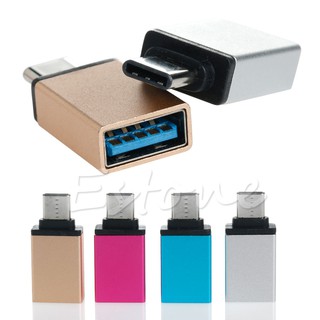 อะแดปเตอร์แปลง Type C Male to USB 3.0 A Female USB 3.1 OTG