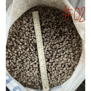 หินภูเขาไฟ เบอร์02 (ขนาด500g./ 1kg.) สำหรับจัดสวน ผสมดินปลูก แต่งสวนถาด กระบองเพชร