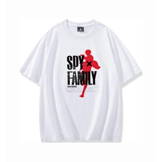[ปรับแต่งได้]2022 ฤดูร้อนใหม่เสื้อ UT Joint SPY×FAMILY ผ้าฝ้ายเสื้อยืดผู้ชายและผู้หญิง Plus ขนาดสไตล์เกาหลีแฟชั่น Casual