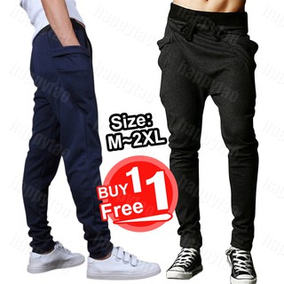 🎉Buy 1 Free 1🎉กางเกงกีฬา Jogger สไตล์เกาหลีสำหรับผู้ชาย-033