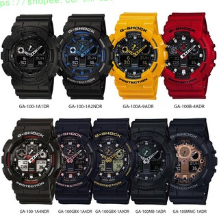 CASIO G-SHOCK รุ่น GA-100-1A1DR/1A2NDR/-9ADR/4ADR/1A4NDR/1A4DR/1A9DR/1ADR/1ADR ของแท้100% รับประกันศูนย์ CMG 1 ปี G-40