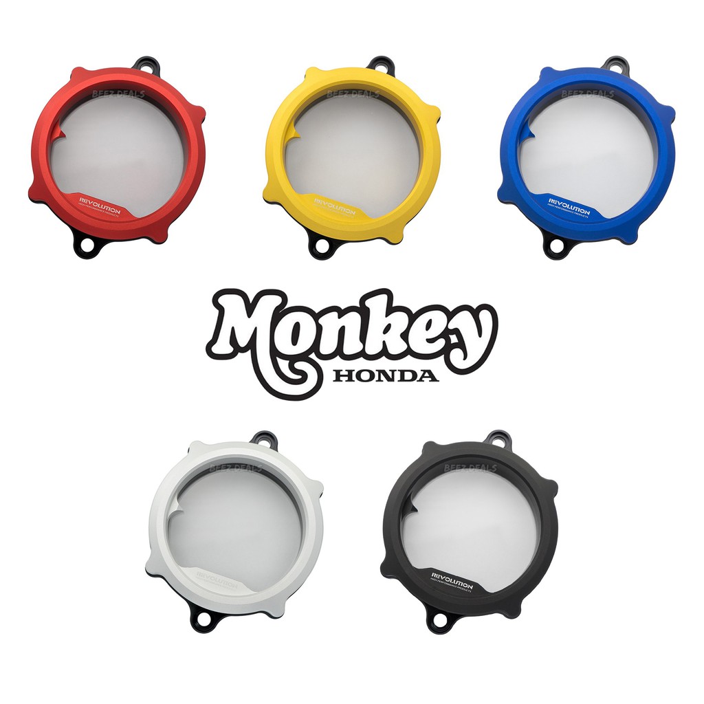 REVOLUTION ฝาครอบโซ่ราวลิ้น Honda Monkey 125 CT125 Dax 125