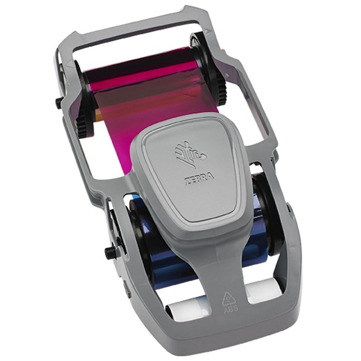 ริบบอนสี YMCKO 1 ม้วน พิมพ์ได้ 300 ใบ Ribbon, Color-YMCKO, 300 Images 800300-550AP ปริ้นเตอร์ ZEBRA 