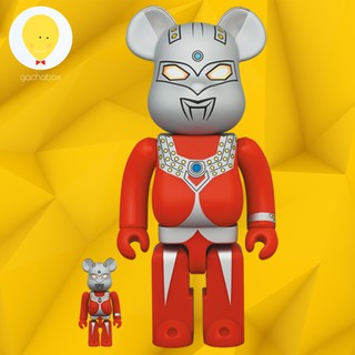 gachabox Bearbrick Ultraman Taro 100%+400％ - Medicom Toy Be@rbrick แบบริค พร้อมส่ง