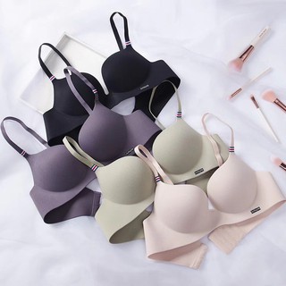 บราไร้ขอบ ไร้โครง ฟองน้ำหนา ผ้านุ่ม #Soft-Bra