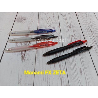 ปากกา ปากกาลูกลื่น รุ่น FX Zeta หัวขนาด 0.5 มม. และ 0.7 มม. แบนด์ Monami โมนามิ