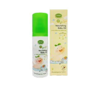 ENFANT ORGANIC NOURISHING BABY OIL ออยล์บำรุงผิวสำหรับเด็ก สูตรอ่อนโยน ปริมาณ 100 มล.