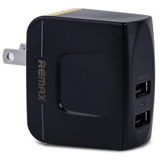 Remax Adapter USB Charger 2 Port 3.4V (Black)